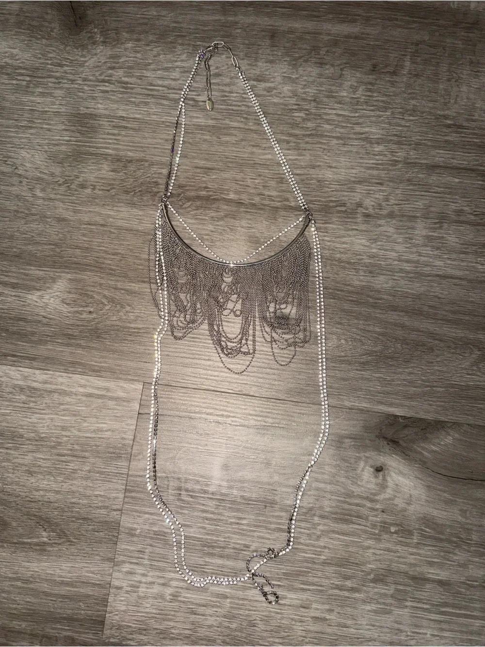 NWOT Free people Ciao Bell mesh chocked